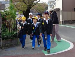 今日の集団登校