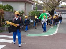 今日の集団登校