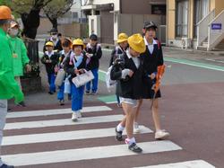 今日の集団登校