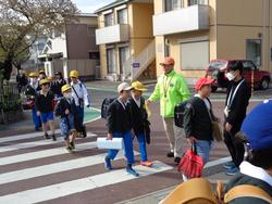 今日の集団登校