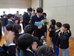 離任式の様子