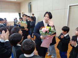 離任式の様子