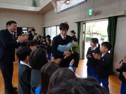 離任式の様子