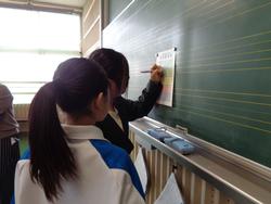 放送委員会の活動の様子