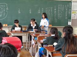 給食委員会の活動の様子