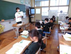 2年生国語の授業