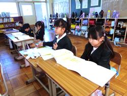 2年生国語の授業