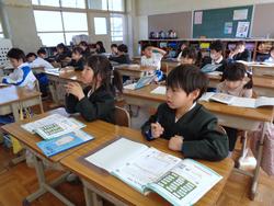 2年生国語の授業