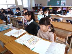 2年生国語の授業