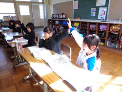 2年生国語の授業
