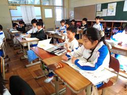 4年生国語の授業