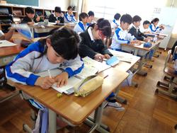 4年生国語の授業