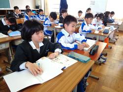 4年生国語の授業