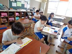 4年生国語の授業