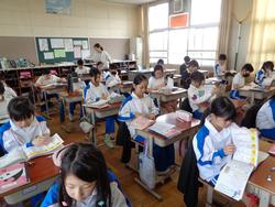 4年生国語の授業