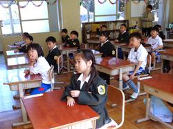 入学してから1週間の1年生