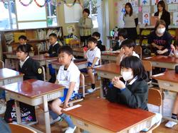 入学してから1週間の1年生