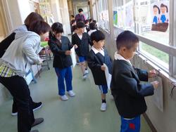 入学してから1週間の1年生