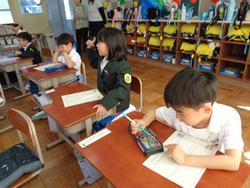 入学してから1週間の1年生