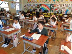 入学してから1週間の1年生