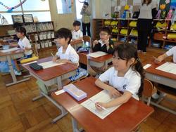 入学してから1週間の1年生