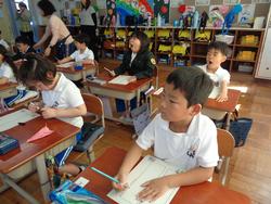 入学してから1週間の1年生