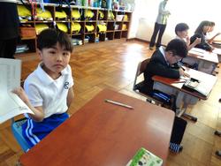 入学してから1週間の1年生