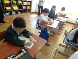 入学してから1週間の1年生