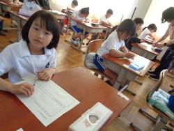 入学してから1週間の1年生