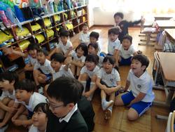 入学してから1週間の1年生