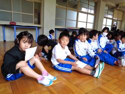 1年生地区児童会