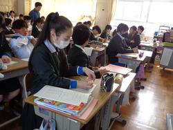 6年生社会の授業