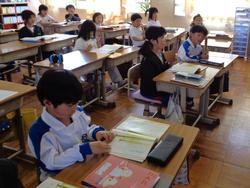 2年生国語の授業