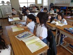 2年生国語の授業