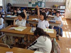 2年生国語の授業