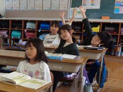 2年生国語の授業