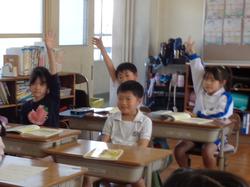 2年生国語の授業