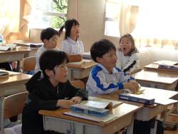 2年生国語の授業