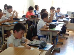 4年生理科の授業