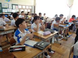 4年生理科の授業