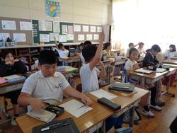 4年生理科の授業