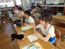 4年生理科の授業