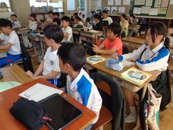 4年生理科の授業