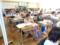 3年生算数の授業