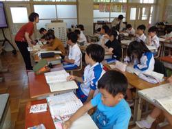 4年生理科の授業