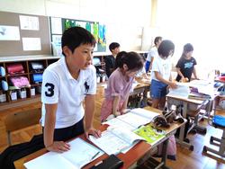 4年生算数の授業
