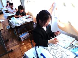 2年生図工の授業