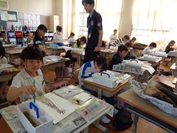 2年生図工の授業