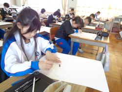 5年生図工の授業