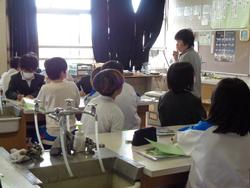 6年生理科の授業
